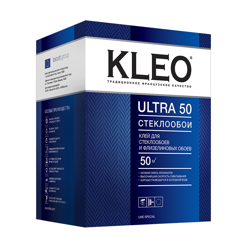 Клей для стеклообоев Kleo Ultra 500гр